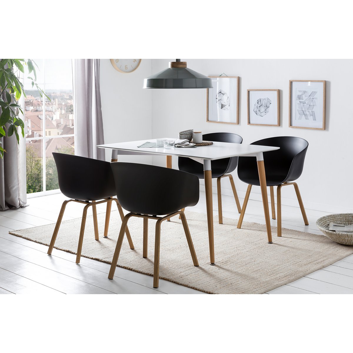 Scandi Curve Chair – Modernes Design im skandinavischen Stil