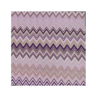 Zierkissen mit Chevron-Muster – pink-flieder-violett – 50x50 cm – Baumwolle – farbenfroh & modern