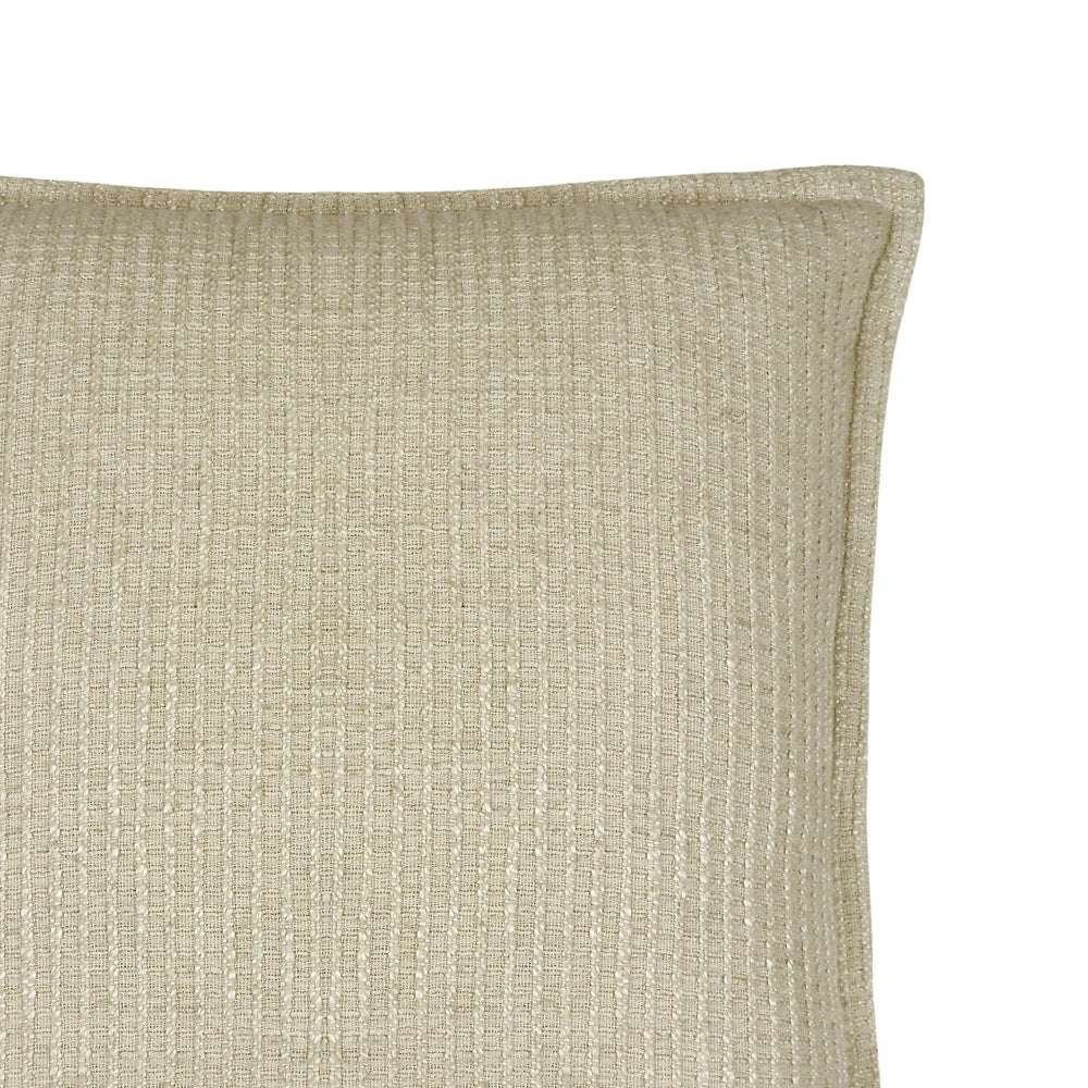 Strickkissen TANE — Cream — 50x50 cm — Wollmix-Optik