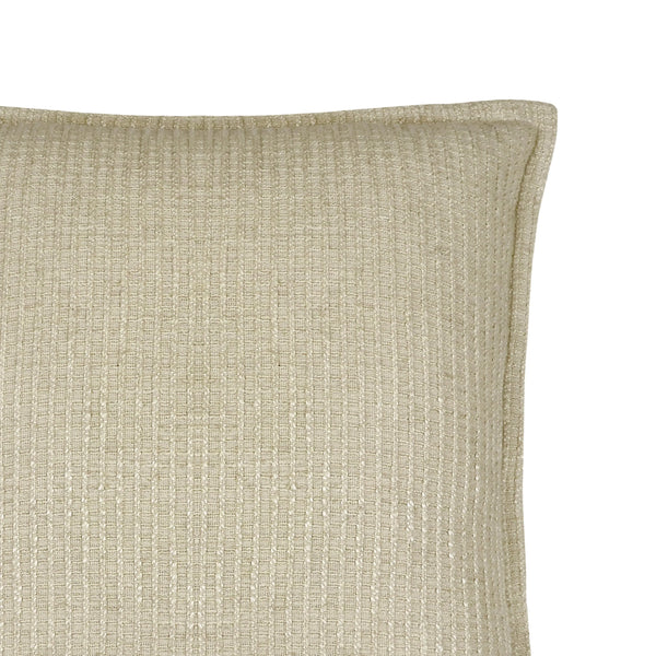 Strickkissen TANE — Cream — 50x50 cm — Wollmix-Optik