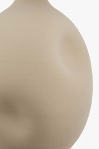 Tischlampe Liz — Sand mit Leinenschirm