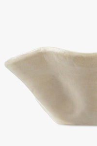 Keramikschale Kate — Ecru 25 × 8 cm