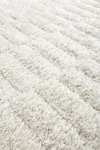 Wollteppich Stella — Ecru 200 × 290 cm