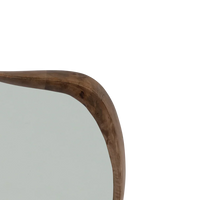 Spiegel Shizu M — Mango-Holz, organische Form