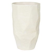 Vase Serra Keramik Weiß