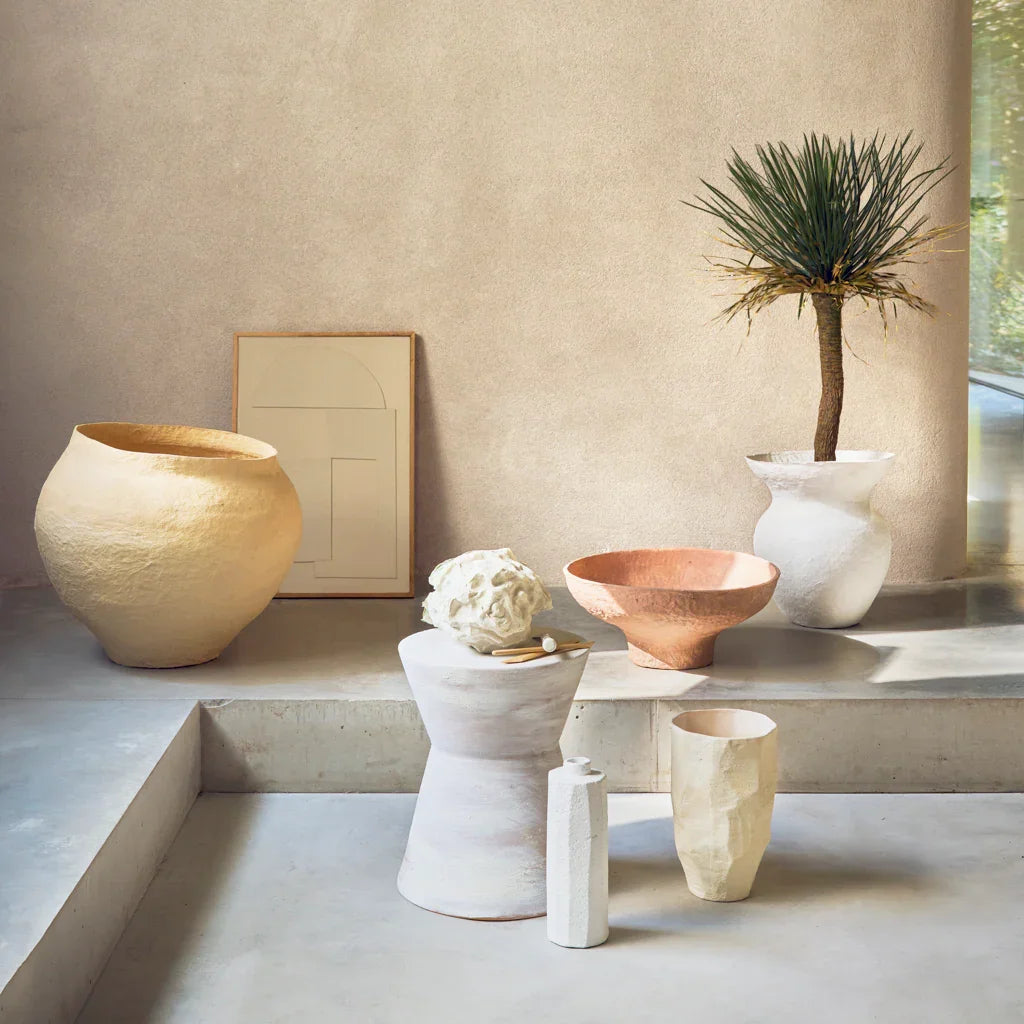 Vase Serra Keramik Weiß — Ansicht 2