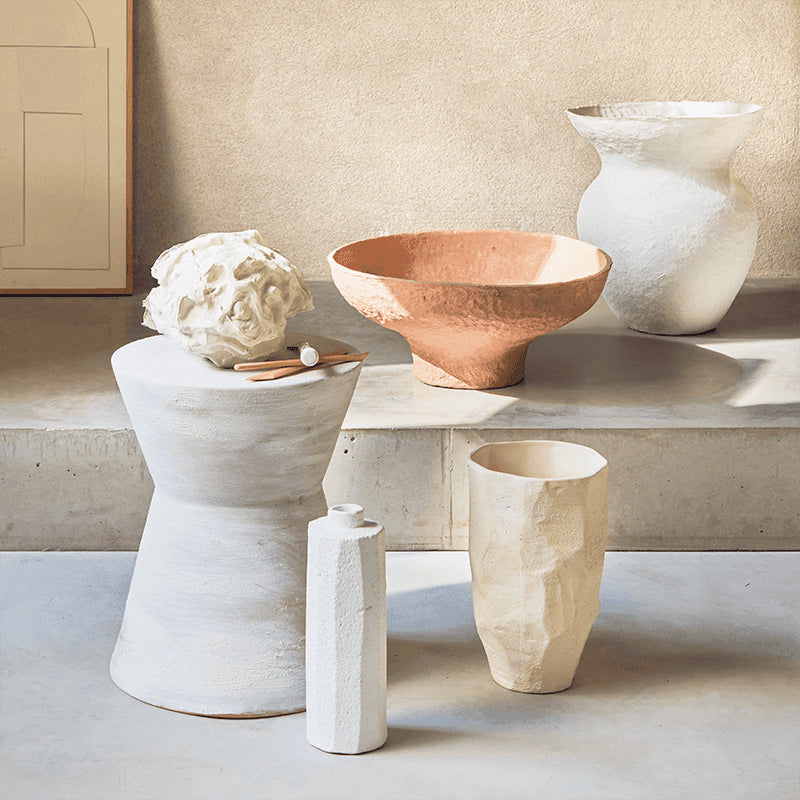 Vase Serra Keramik Weiß — Ansicht 6