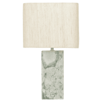 Tischlampe Suvi Onyx-Marmor — Grün