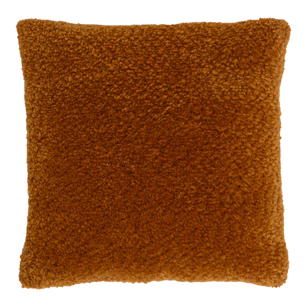 Kissen Megan Samtstruktur Inca Gold 50 x 50