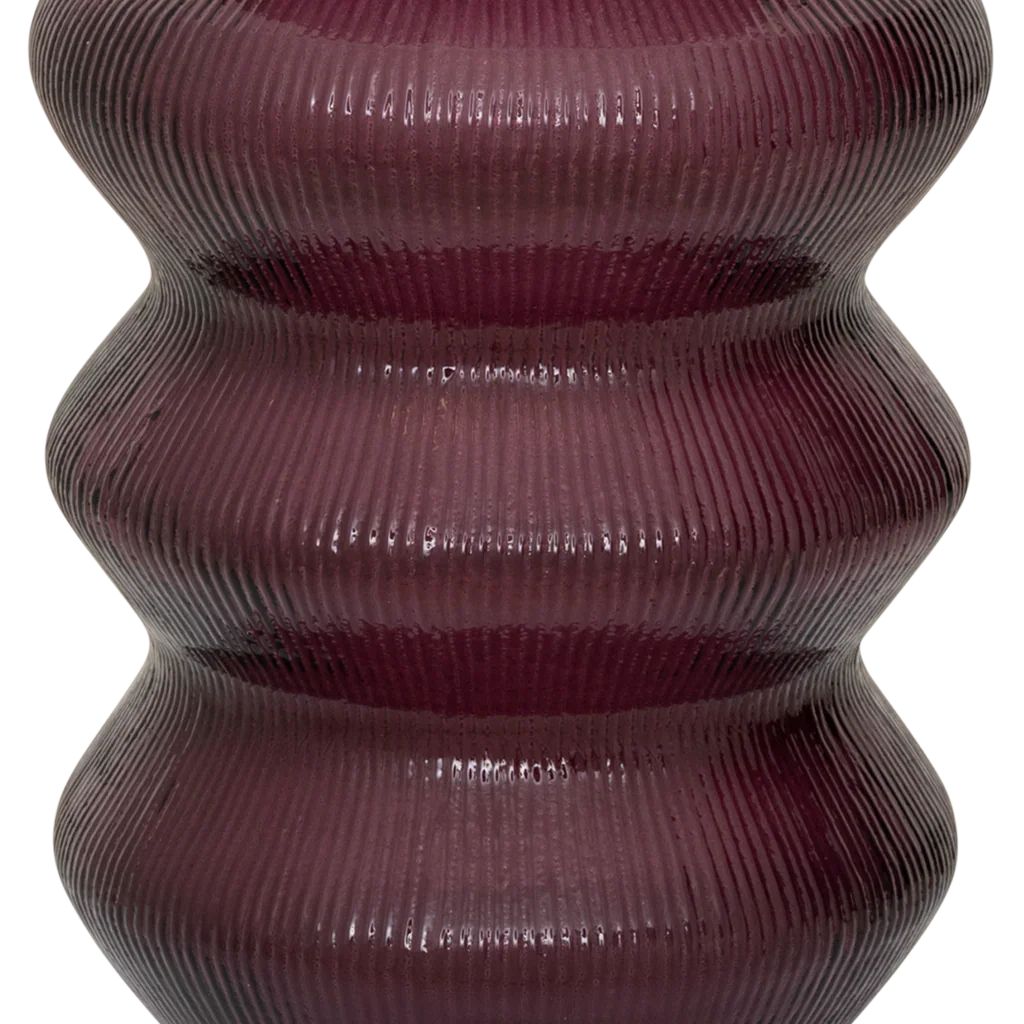 Vase Lily — Fudge aus Recycling-Glas