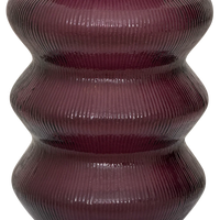 Vase Lily — Fudge aus Recycling-Glas