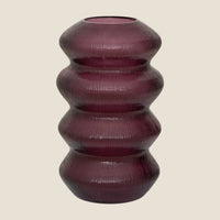 Vase Lily — Fudge aus Recycling-Glas