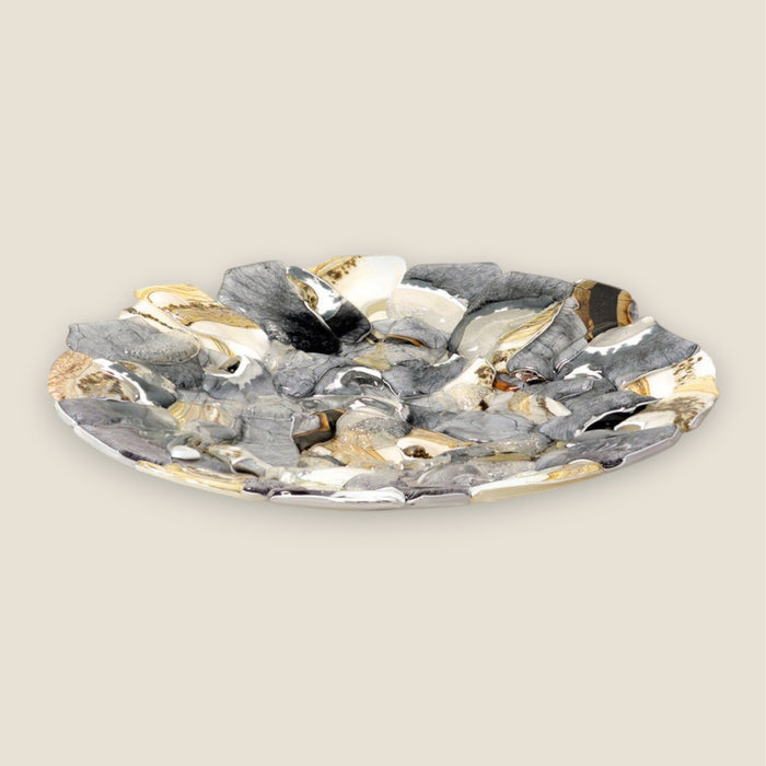 Fusion Schale Onyx — Rund 40 cm