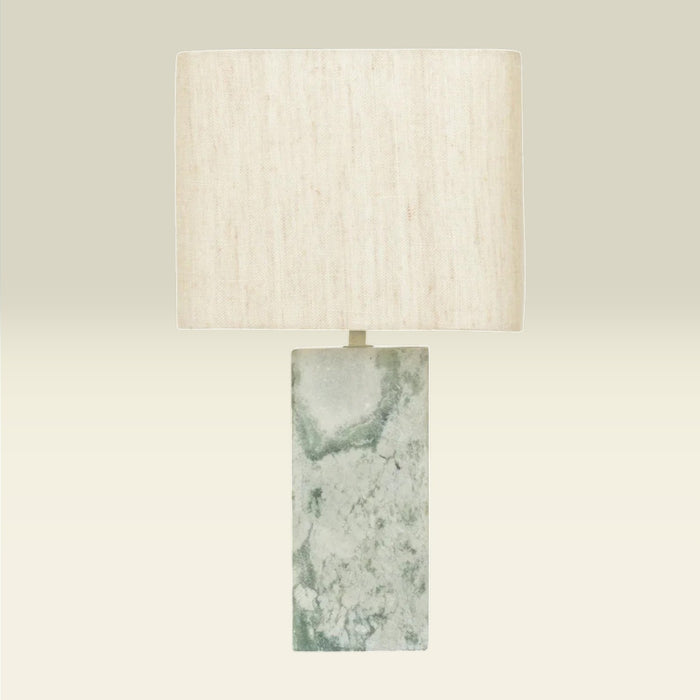 Tischlampe Suvi Onyx-Marmor — Grün