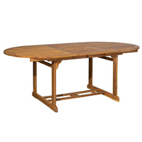 Gartensitzgruppe Acacia Extend – 4-teilige Outdoor-Möbel aus Akazienholz