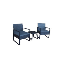 Gartengarnitur Tranquil  – Stilvolles 3-tlg. Rattan-Set für Outdoor
