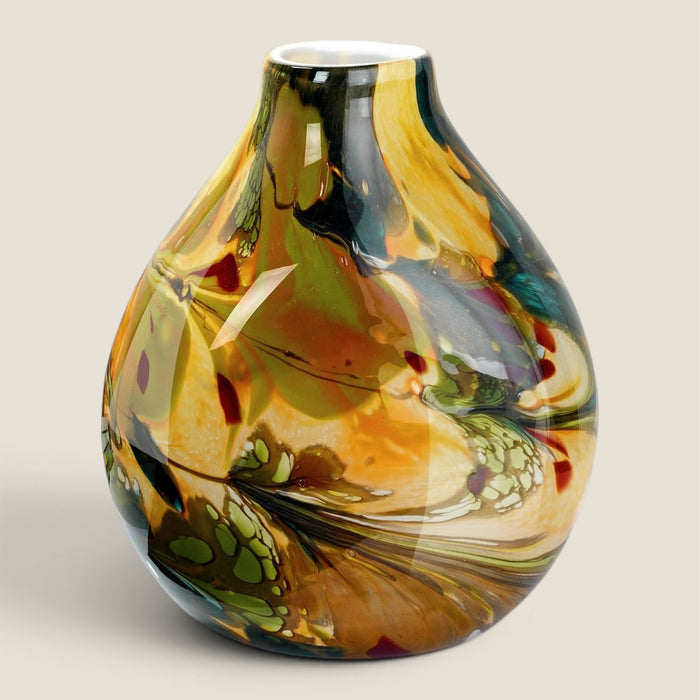 Vase Jungle — Handgefertigtes Glas 25 cm