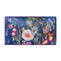 Kissen Blumenmuster / Blau 60 x 35 - Veto Home