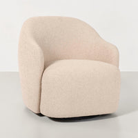 David Sessel Cream — Bouclé Strukturstoff