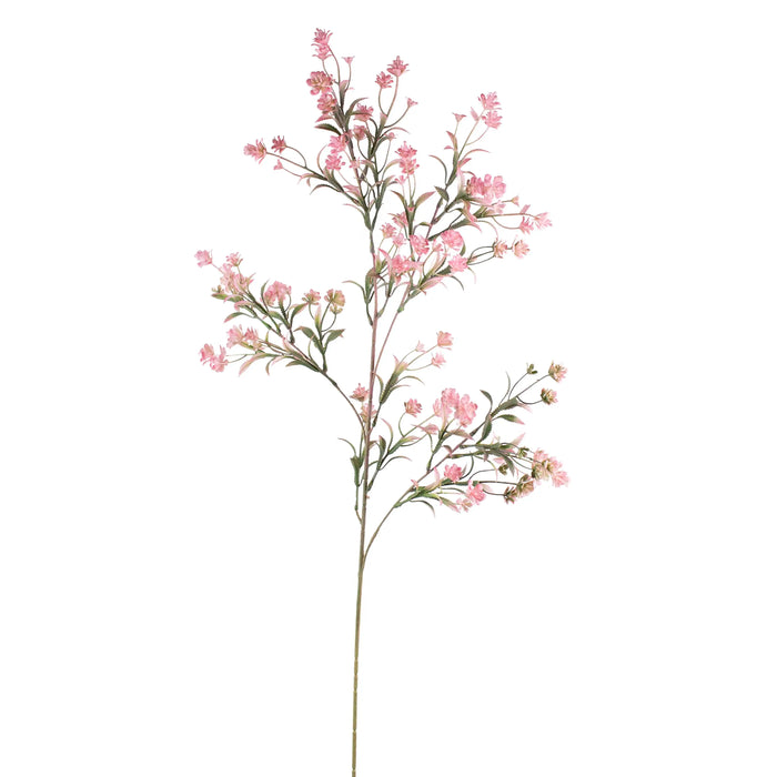 Seidenblume Chamelaucium in zartem Rosa – Kunstblume 96 cm – filigran für Deko & Vasen