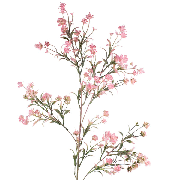 Seidenblume Chamelaucium in zartem Rosa – Kunstblume 96 cm – filigran für Deko & Vasen