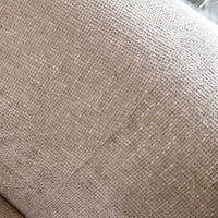 Sofa in Beige aus Stoff – 264x119x75 cm – organische Form – modernes Design