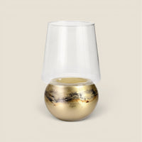 Duftkerze Gold Marmor — Groß