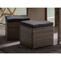 Lounge-Set Rattan Elegance – Exklusive Gartengarnitur mit 9 Elementen