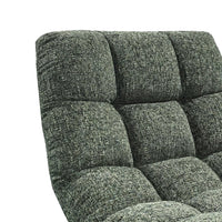 Lounge-Sessel mit Drehgestell – Beige oder khaki – 77 x 93 cm – weich gepolstert & modern