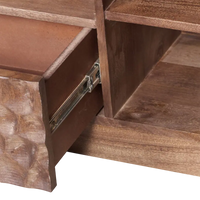 Lowboard aus Mangoholz – dunkelbraun – 145×40×55 cm – modern & handgefertigt