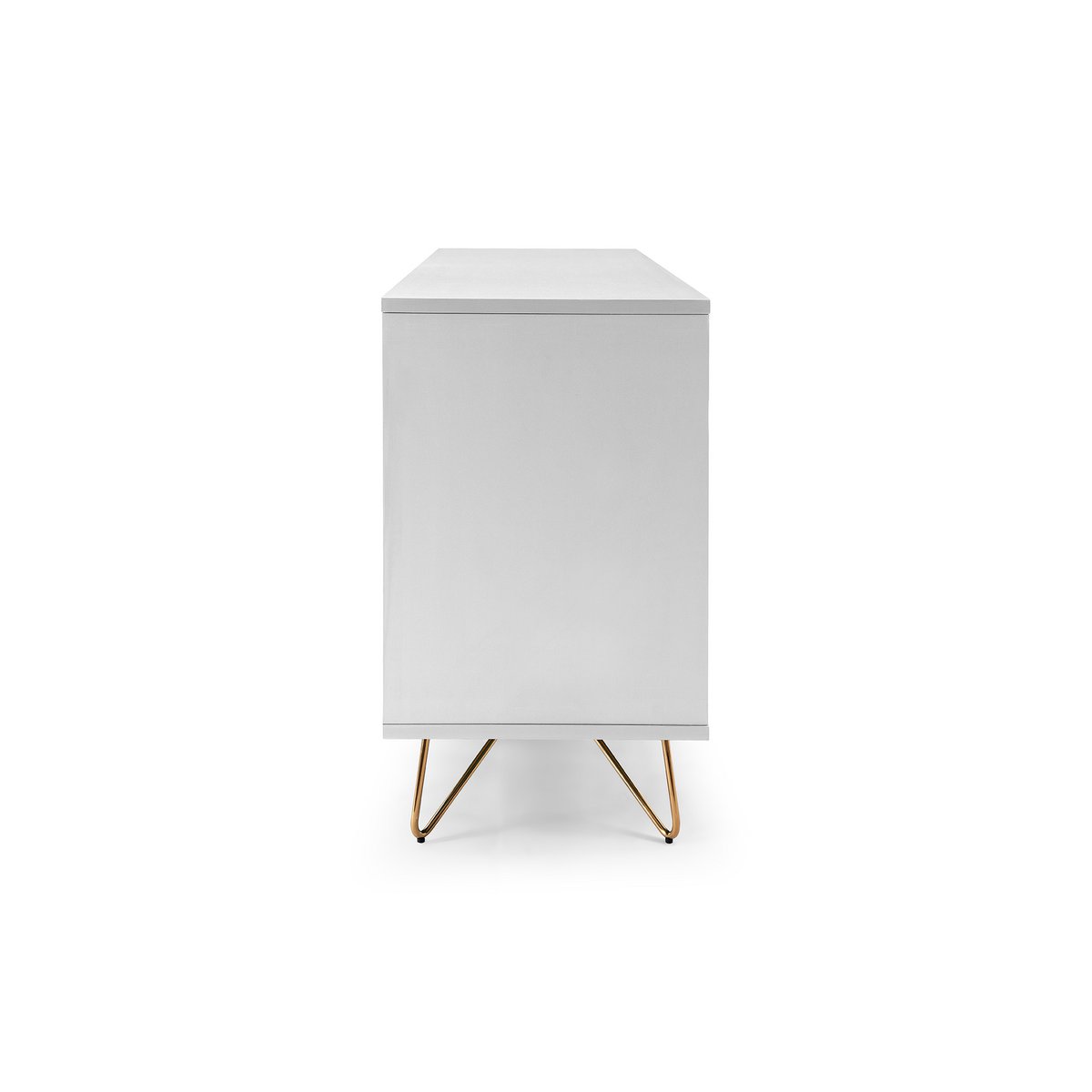 Sideboard Scandi - white gold