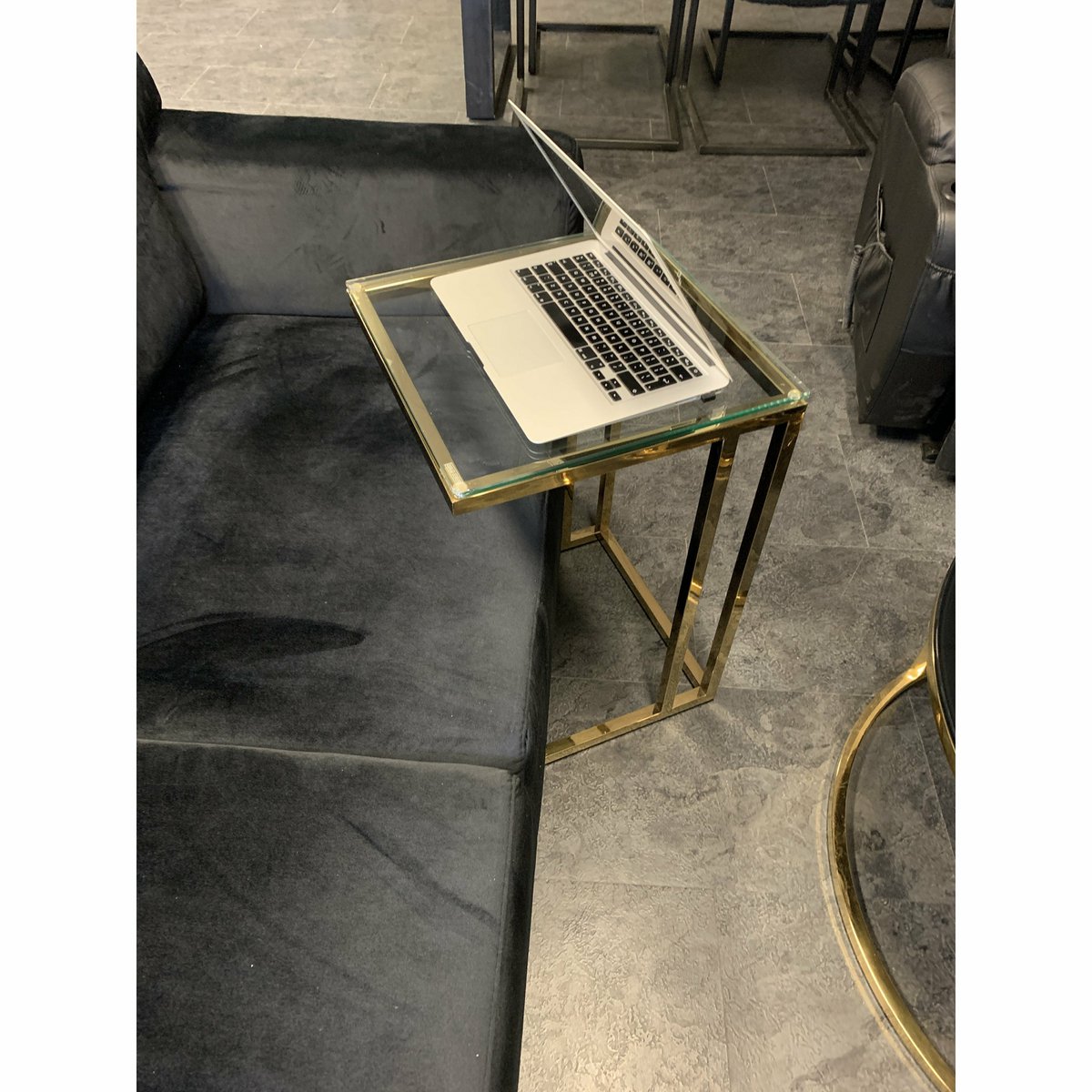 Laptoptisch Gold