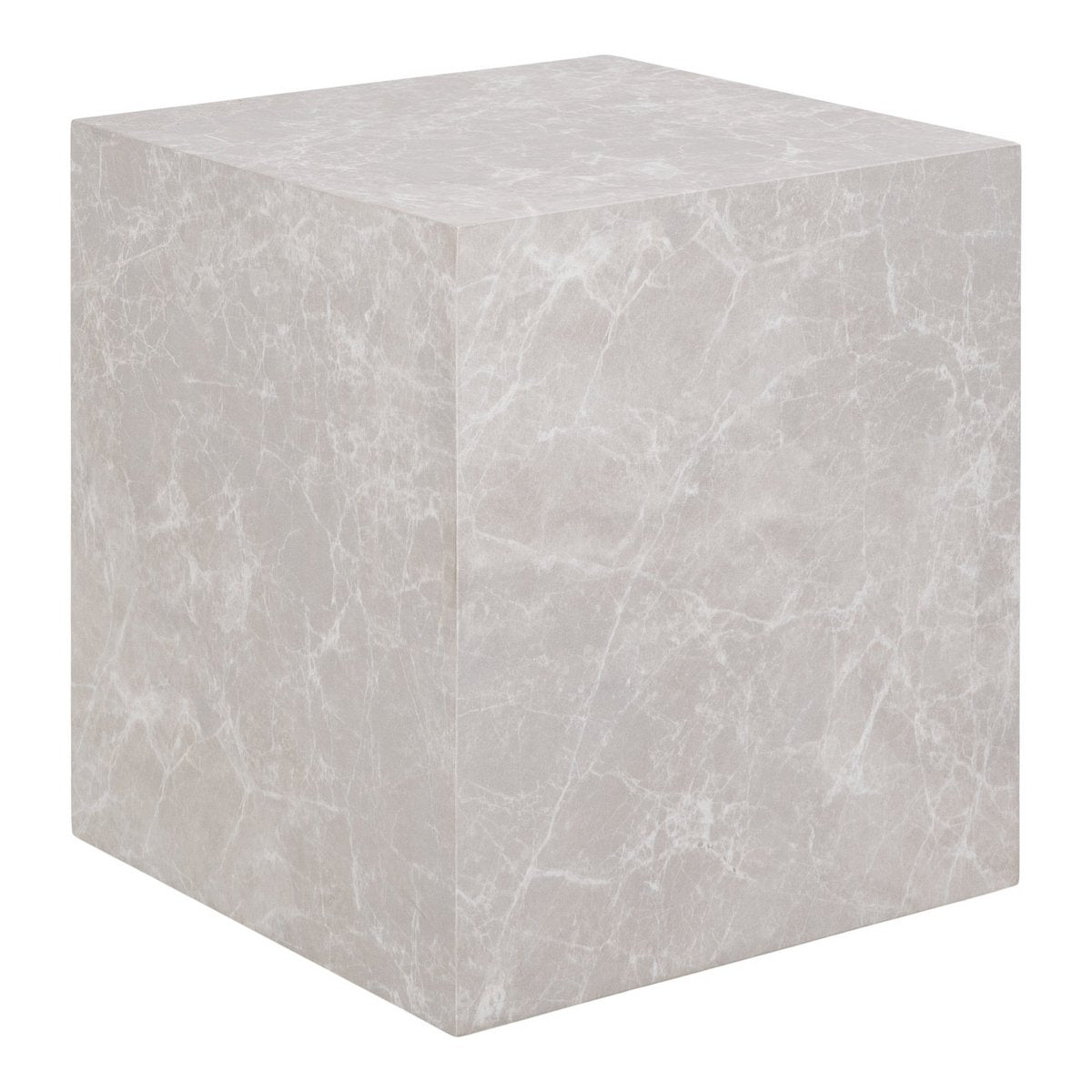 🔲 Eleganter Beistelltisch in Marmoroptik – Kompakt – 40x45 cm – Modernes Design