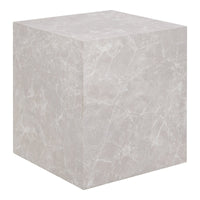 🔲 Eleganter Beistelltisch in Marmoroptik – Kompakt – 40x45 cm – Modernes Design