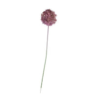 Seidenblume Allium in sanftem Lila – Kunstblume 75 cm