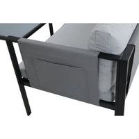 Lounge-Set Urban Comfort – Modernes Ecksofa mit Couchtisch für stilvolle Outdoor-Momente