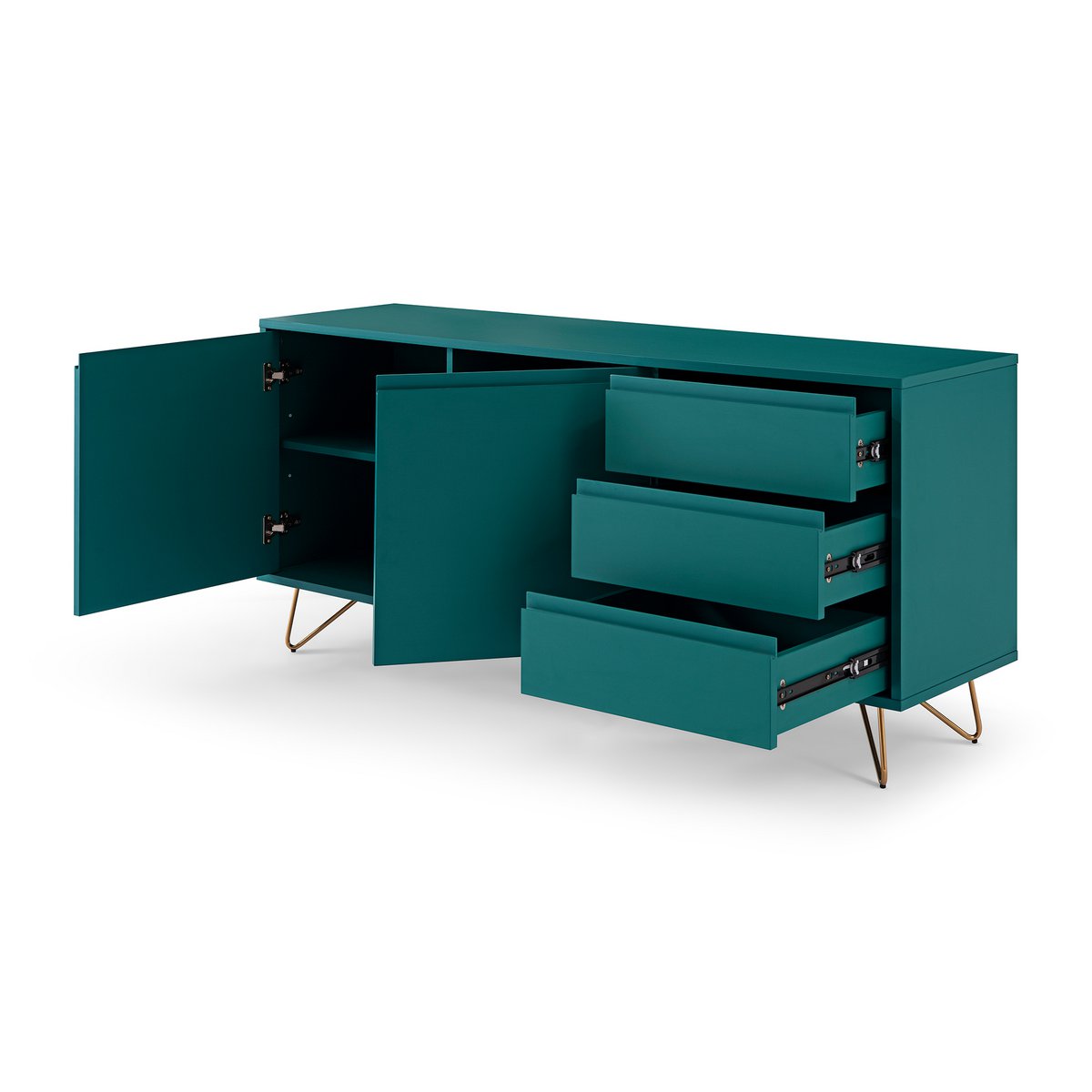 Sideboard ScandiElegance - fresh green