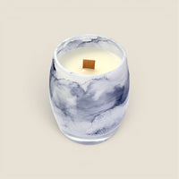 Duftkerze Warm Arctic Marmor — Klein