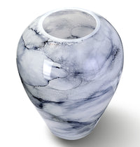 Vase Arctic — Glas Marmor 27 cm