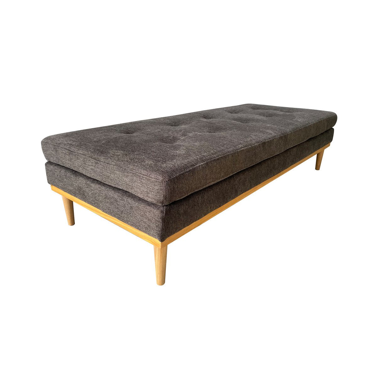 Daybed Oslo – Stilvolles Designer-Sofa mit Holzrahmen und Kopfstütze