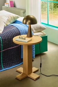 Tischlampe Mush Mini Metall Messing gebürstet — Ansicht 4
