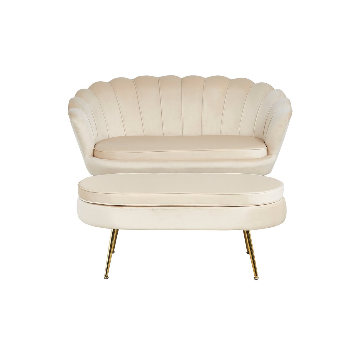 Sofa „Noa“ – Eleganz im Muschel-Design