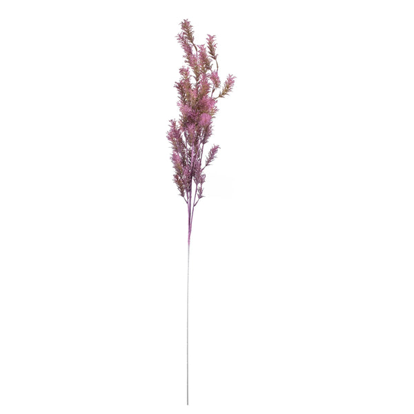 Seidenkunstblume Mist Flower aus Kunststoff – fliederfarben – 100 cm – filigran
