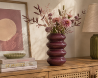 Vase Lily — Fudge aus Recycling-Glas