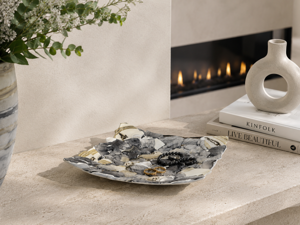 Fusion Schale Onyx — Eckig 40 cm