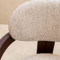 Nordin Esszimmerstuhl Stoff Beige — ruhige Eleganze
