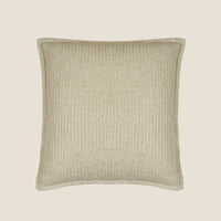 Strickkissen TANE — Cream — 50x50 cm — Wollmix-Optik