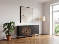Brass Eclipse Sideboard Gold 150 — festliche Strahlkraft