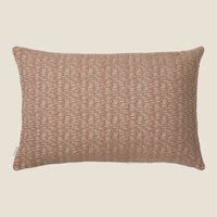 Kissenbezug Olivia — Gesteppt Braun-Ecru 60 × 40 cm