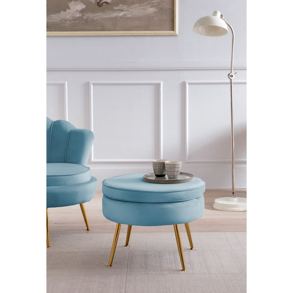 Sitzpouf „Mila“ – Glamour trifft Komfort